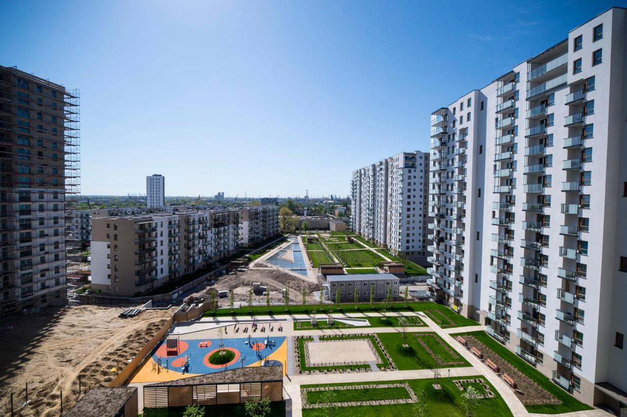 Citystay Nowa Letnica Gdansk Apartment Exterior foto